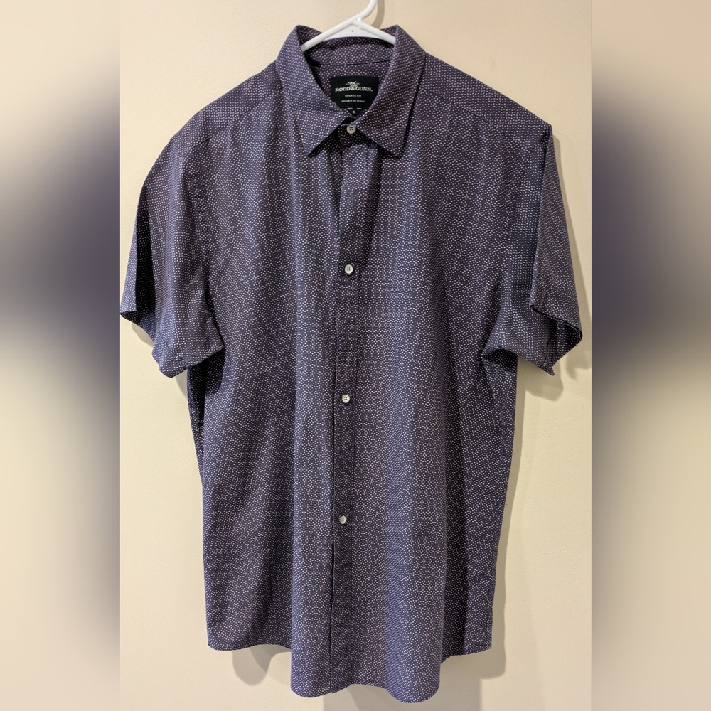 Rodd & Gunn Short Sleeve Button Down ~ Sz L